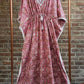 Junia Cotton Kaftan - Summer Pink