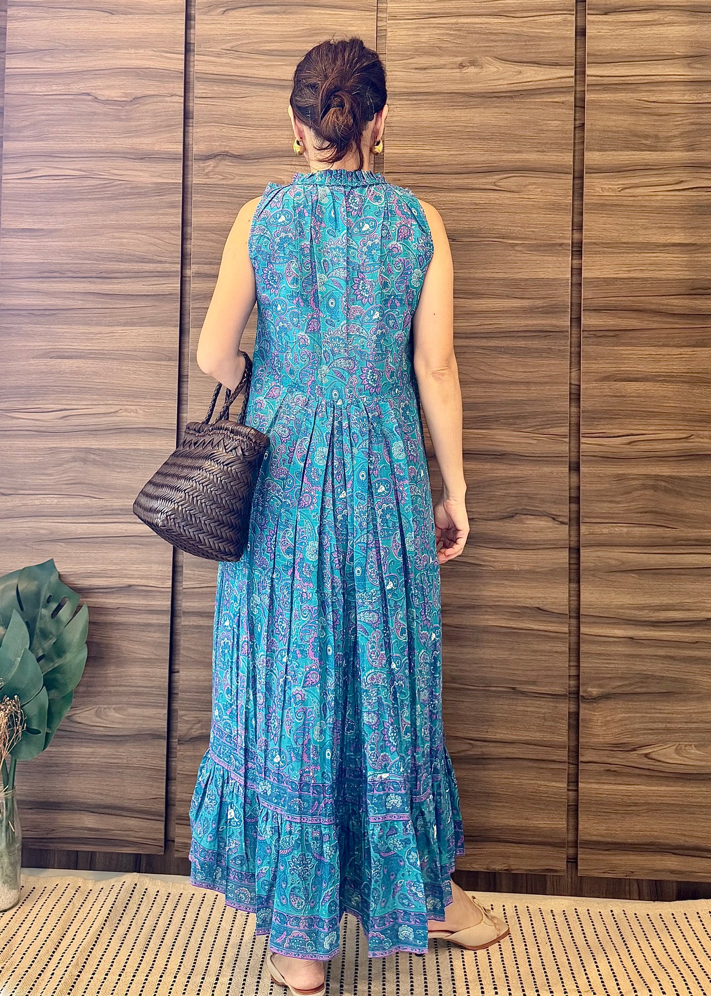 Raina Dress - Blue Purple