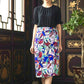 Naomi Wrap Skirt -Spring Garden