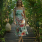 Furla Frill Sleeve Dress - Garden Floral