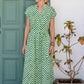 Kiara Cotton Dress | City Green