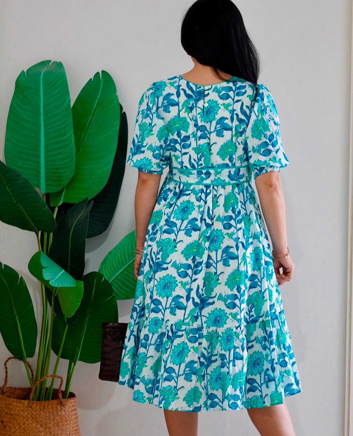 Kara Dress | Turquoise