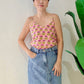 Bea Cotton Camisole - Garden Pink