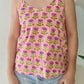 Bea Cotton Camisole - Garden Pink
