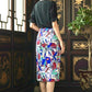 Naomi Wrap Skirt -Spring Garden