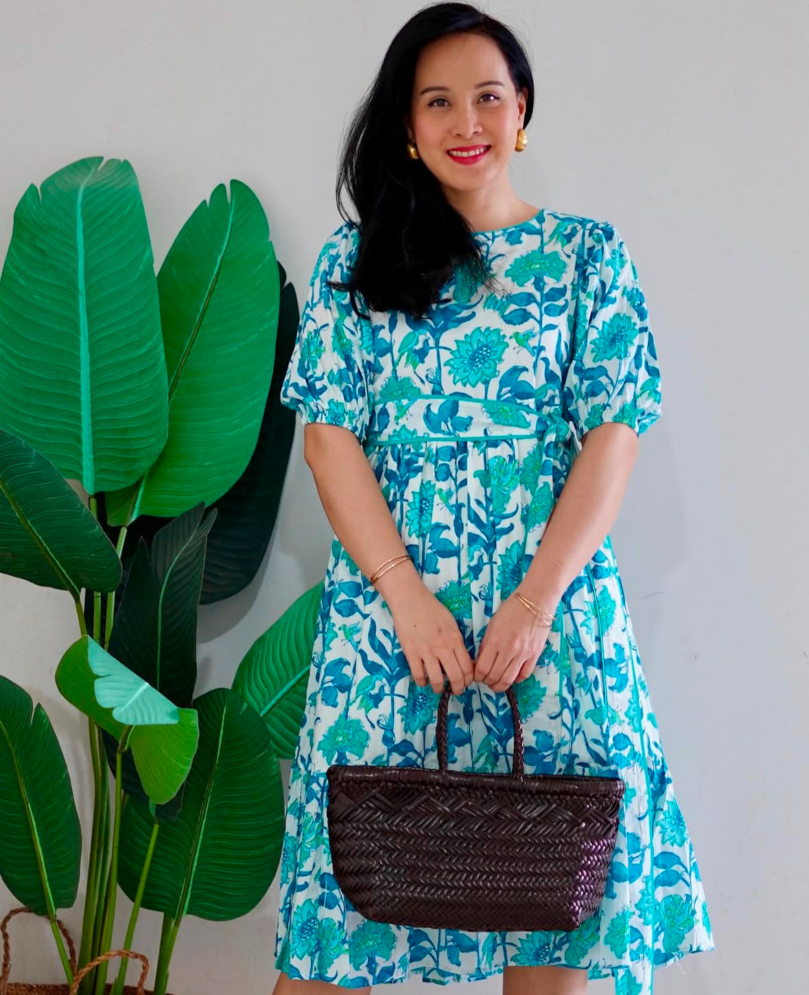 Kara Dress | Turquoise