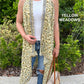 Cape Vest in Cotton Block Print - 6 Prints