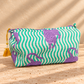 Handblock Cotton Pouch | Lilac Tiger