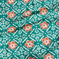 Naomi Wrap Skirt - Batik Turquoise Orange