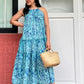 Sola Dress | Turquoise