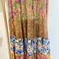 Silky Patchwork Skirt