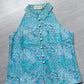Eka Halter Batik Top | Turquoise
