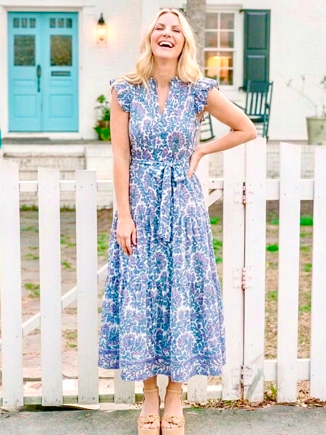 Keayne Dress | Botantical Lilac