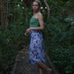 Naomi Wrap Skirt - Hawaiian Blue