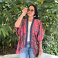 Batik Kimono- Rustic Pink Batik