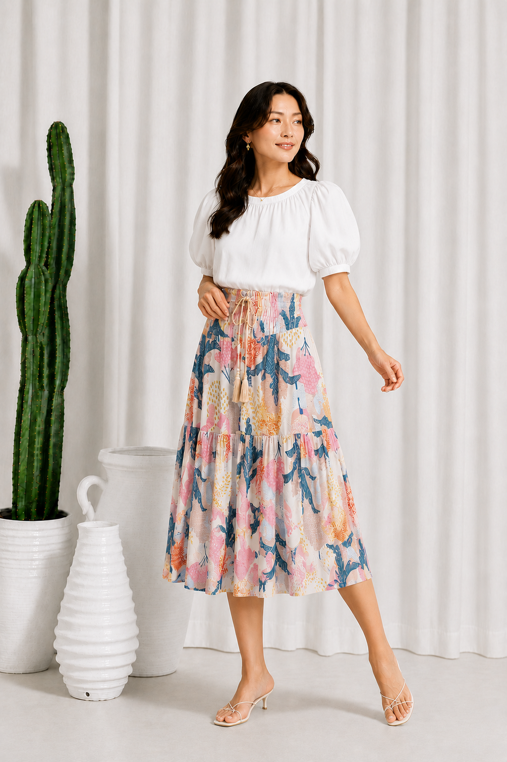 Sammie Skirt I Pink Coast