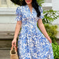 Calla Dress | China Blue