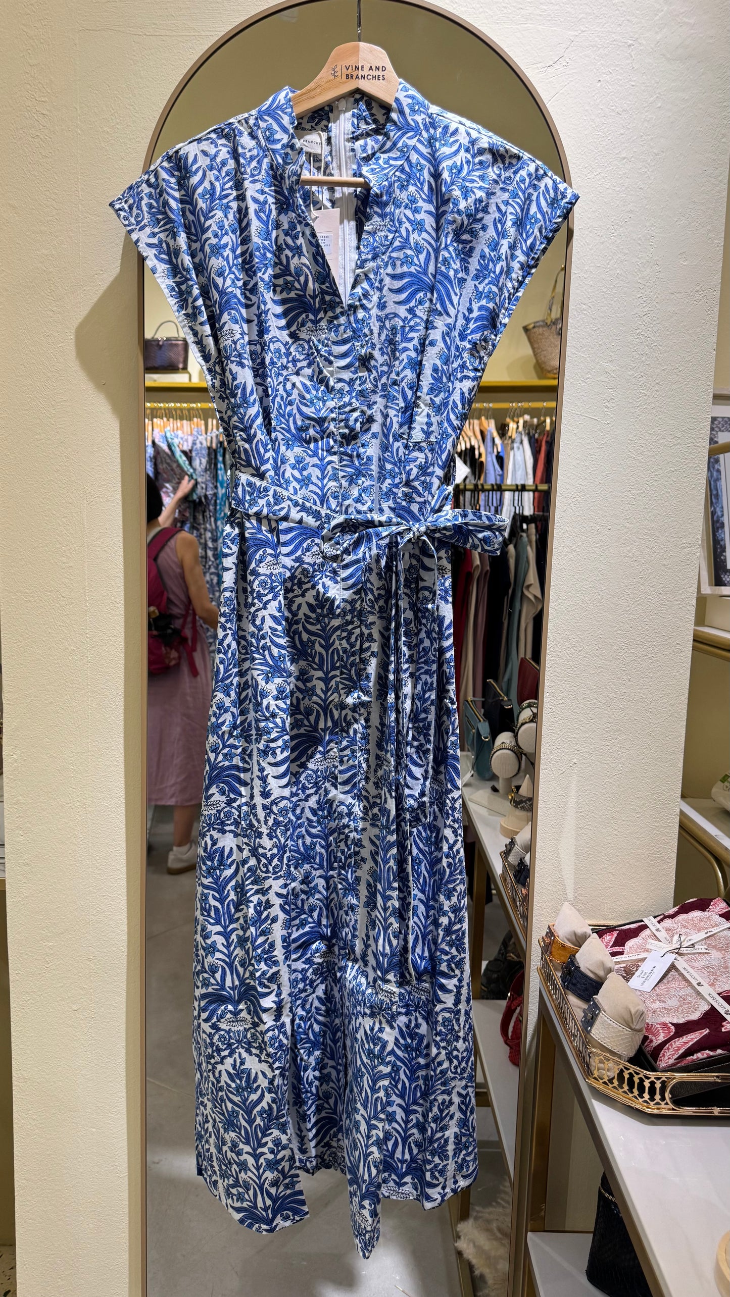 Kiara Cotton Dress | Royal Navy