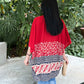 Batik Kimono- Audrey Red Batik