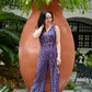 Kali Jumpsuit | Navy Meadows