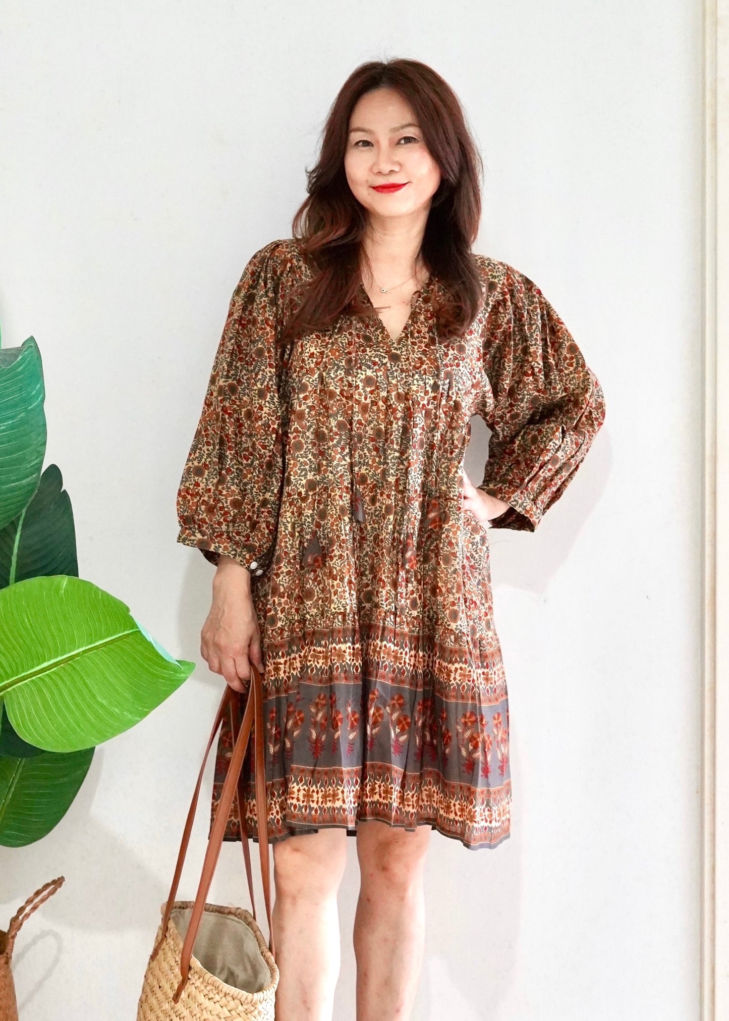 Anna Babydoll Dress | Earth