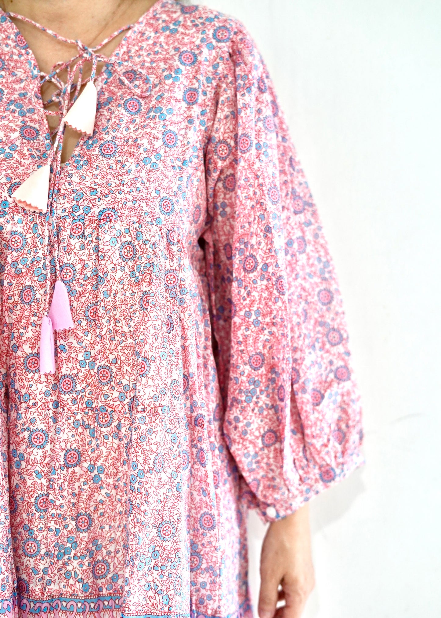 Anna Babydoll Dress | Pink Popsicle