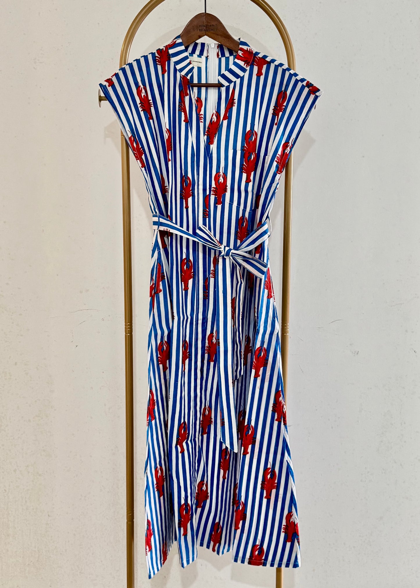 Kiara Cotton Dress | Blue Lobster