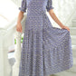 Della Wrap Dress - Dainty Blue