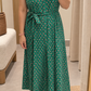 Kiara Cotton Dress | Fern Green