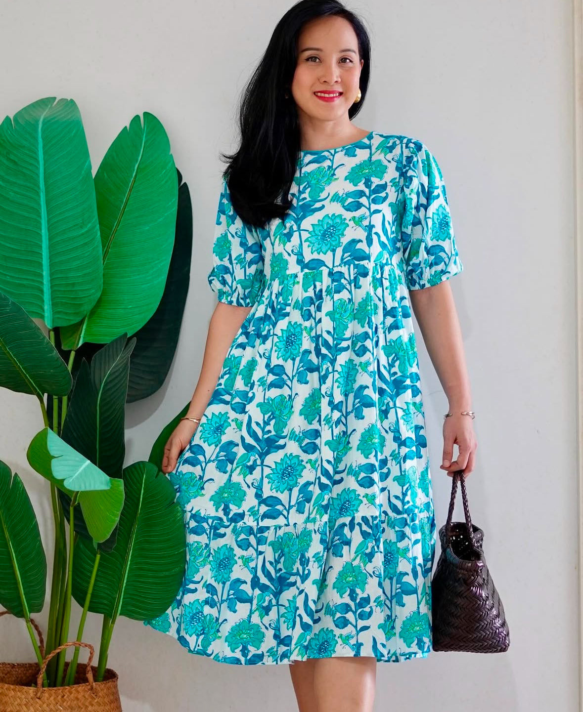 Kara Dress | Turquoise