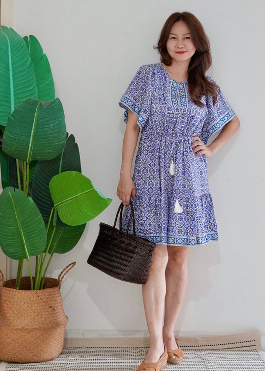 Lola Dress | City Blue