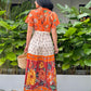Farah 3-Print Dress - Tropicana