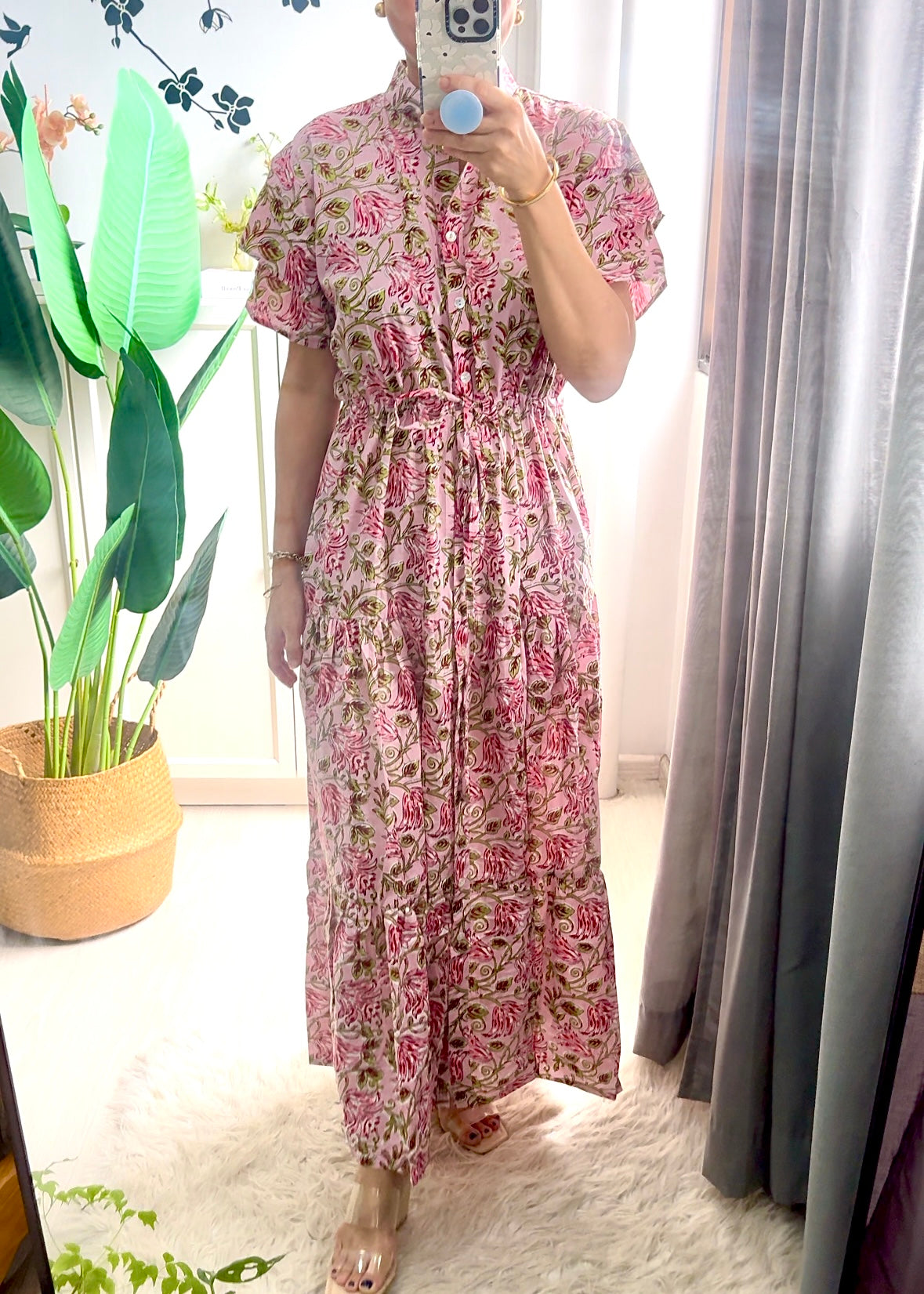 Debra Maxi Dress - Sweet Pink