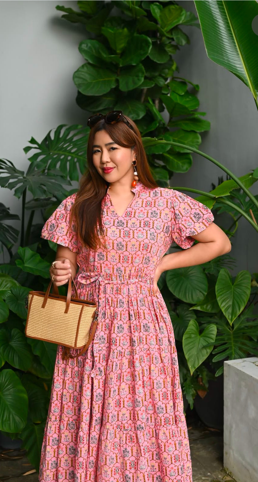 Furla Dress | Jaipur Pink