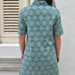 Pippa Short Shirt Dress | Peranakan Green