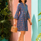 Rania Dress - Royal Coral