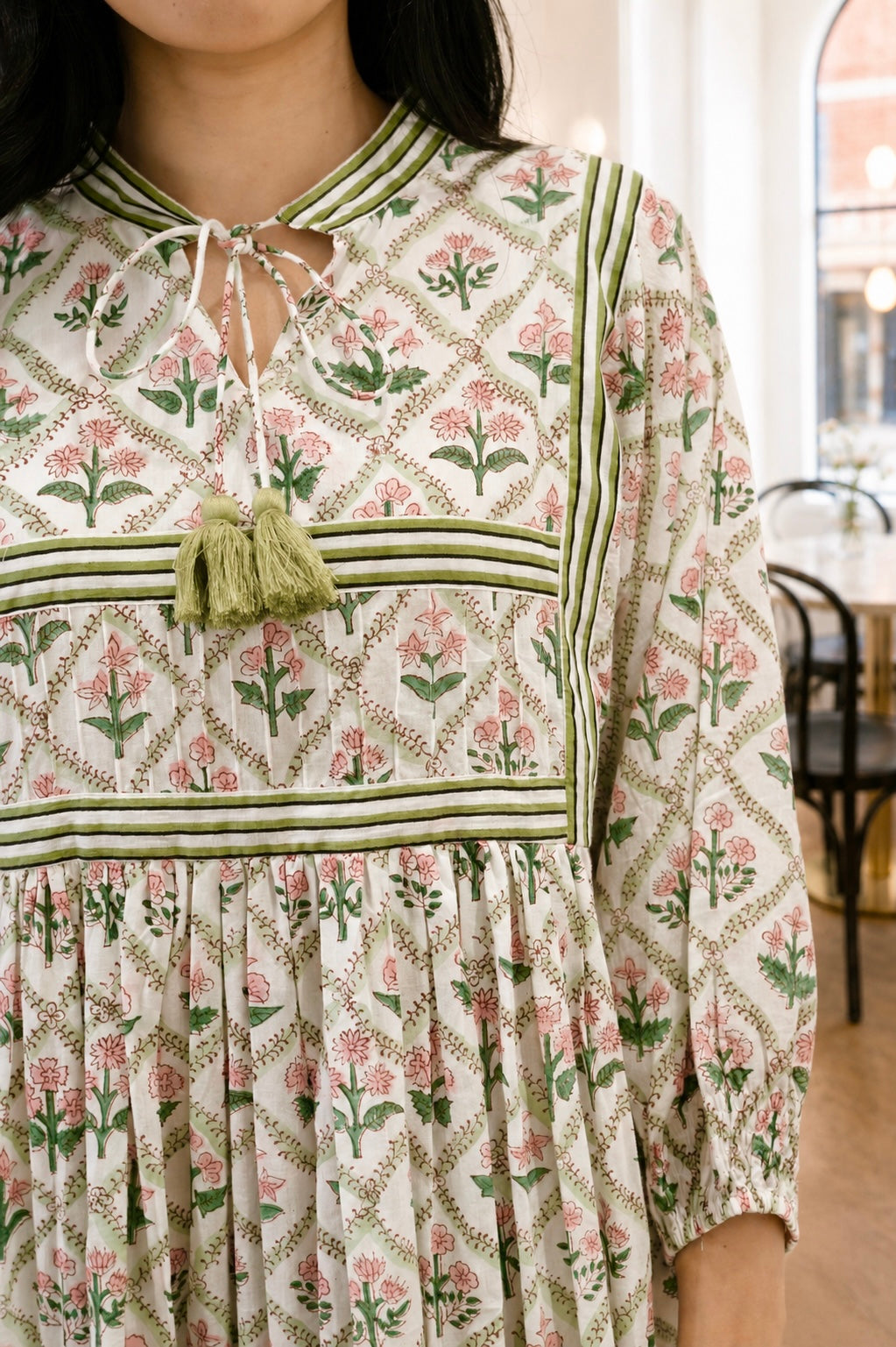 Daphne Dress | Mint Green