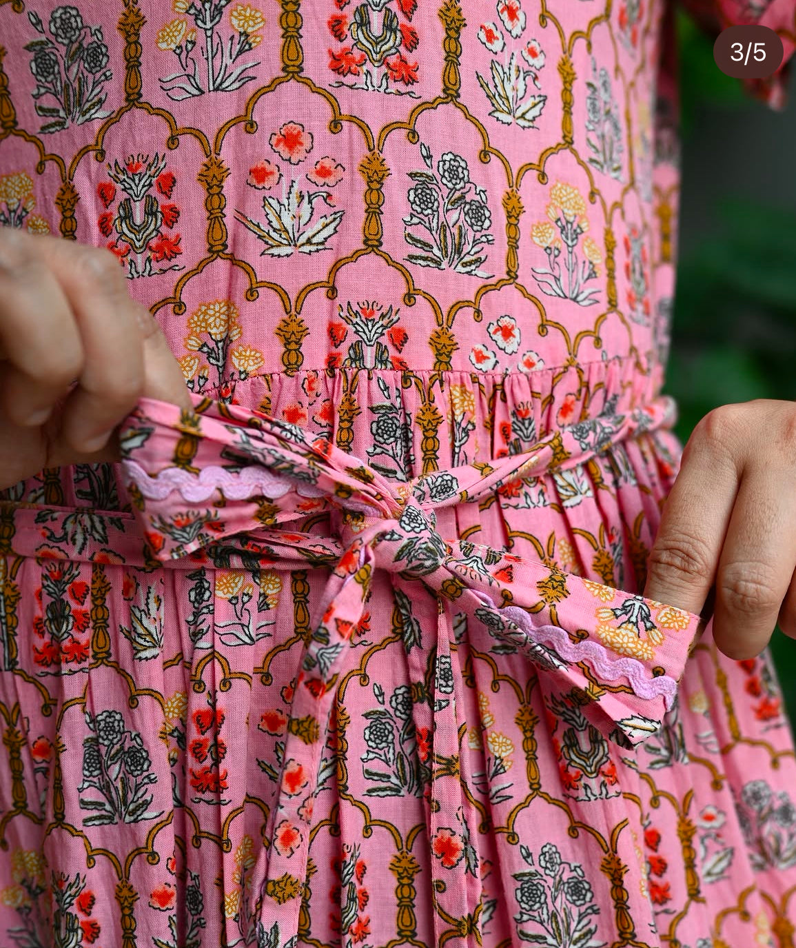 Furla Dress | Jaipur Pink