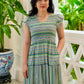 Zara Smocked Dress | Coastal Stripes
