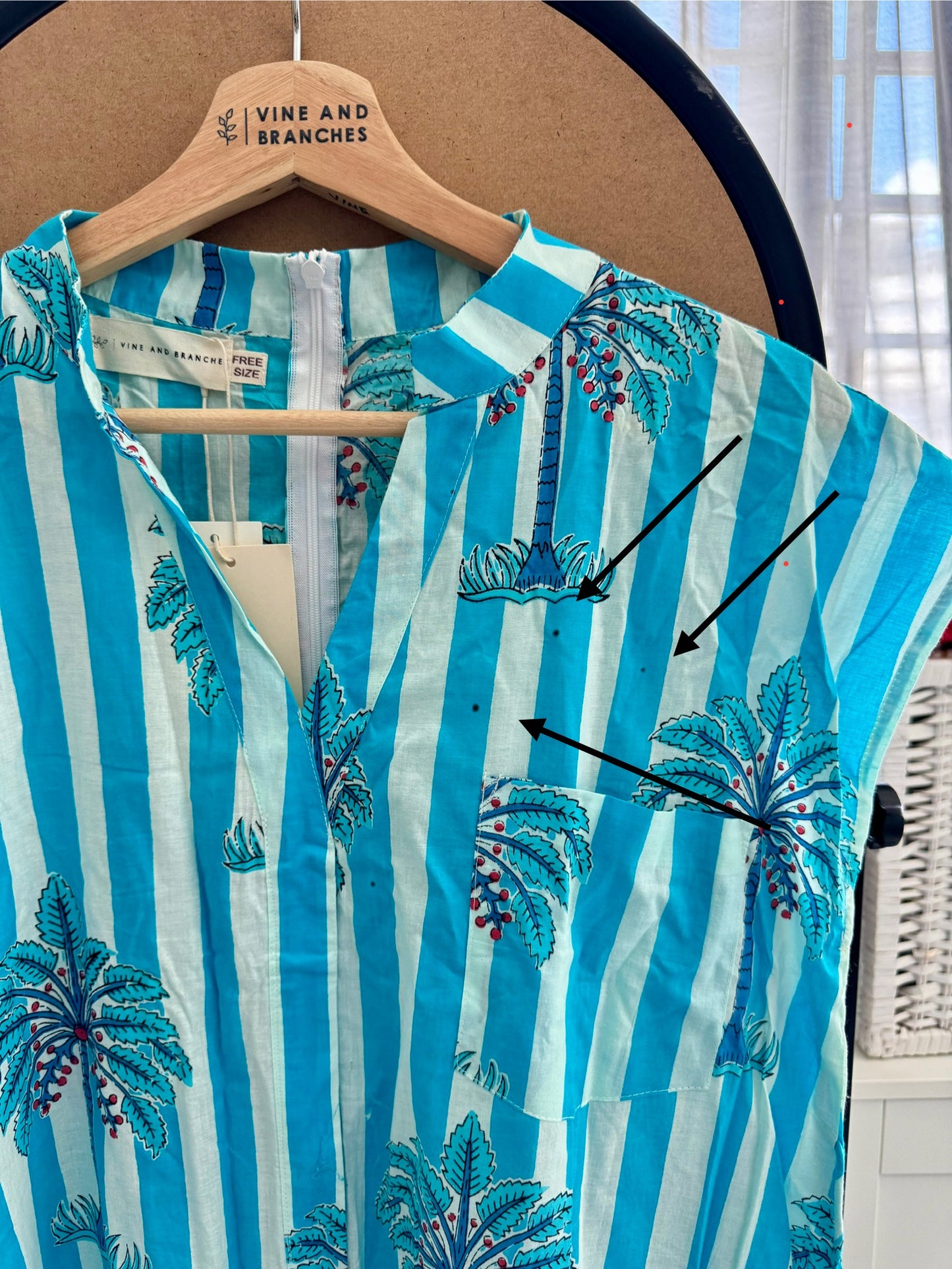Kiara Dress - print imperfection