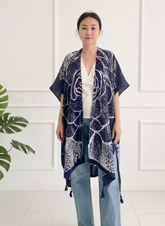 Jens Outer | Navy Floral