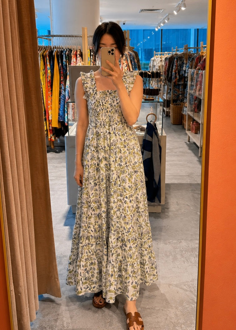 Elodie Dress - Wildflower Blue