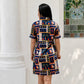 Pippa Short Shirt Dress | Island Navy