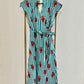 Kiara Cotton Dress | Teal Green Lobster