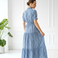 Debra Maxi Dress - Misty Blue