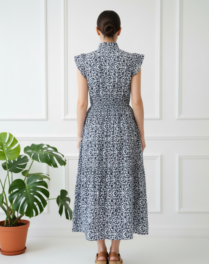 Winona Dress | Charcoal