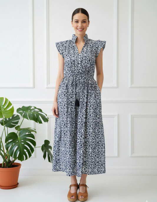 Winona Dress | Charcoal