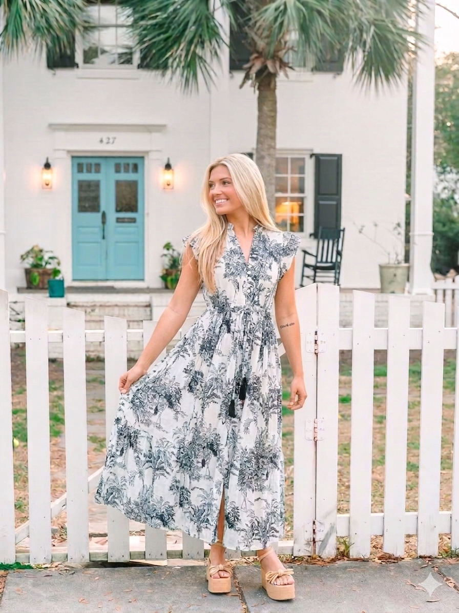 Winona Dress | White Romance