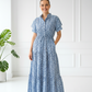 Debra Maxi Dress - Misty Blue