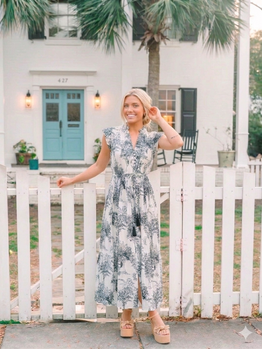 Winona Dress | White Romance